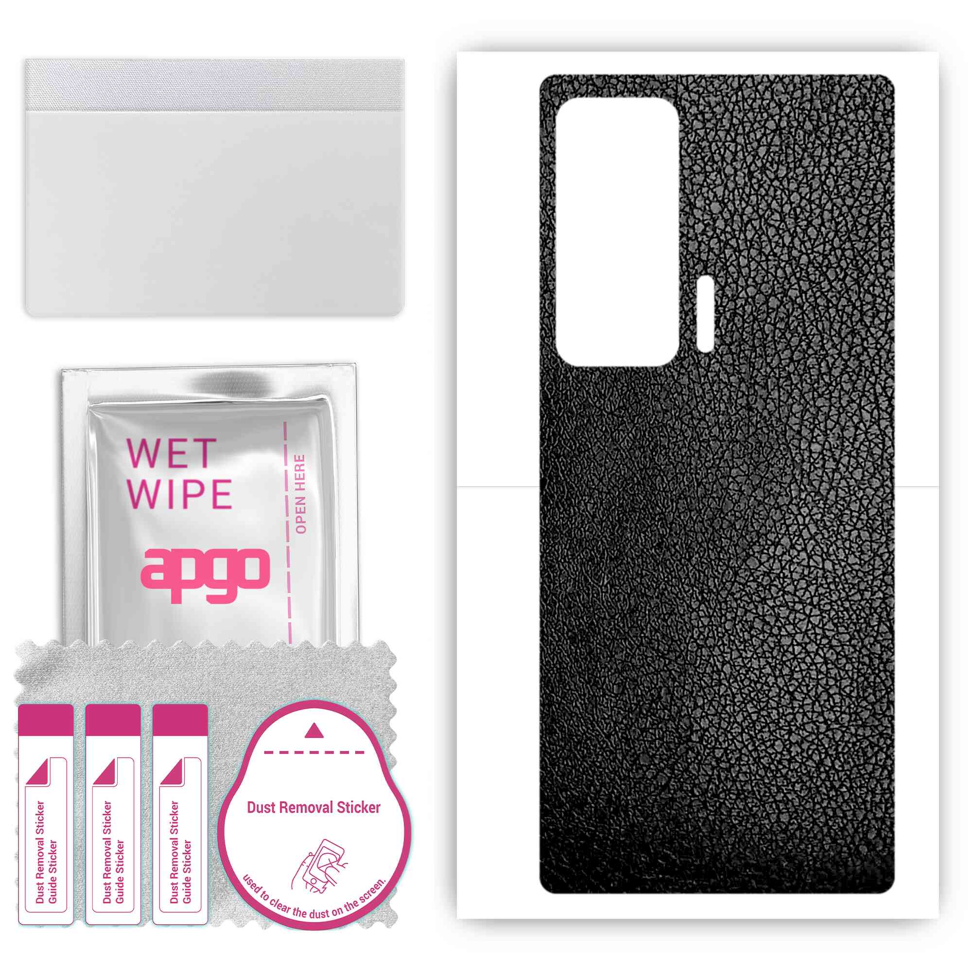 Apgo Protective Skin Sticker для задньої панелі, сумісної з Honor Magic V, Wrap Film, Foil, Vinyl - Pattern Black Leather
Apgo Protective Skin Sticker для задньої панелі, сумісної з Honor Magic V, Wrap Film, Foil, Vinyl - Pattern Black Leather