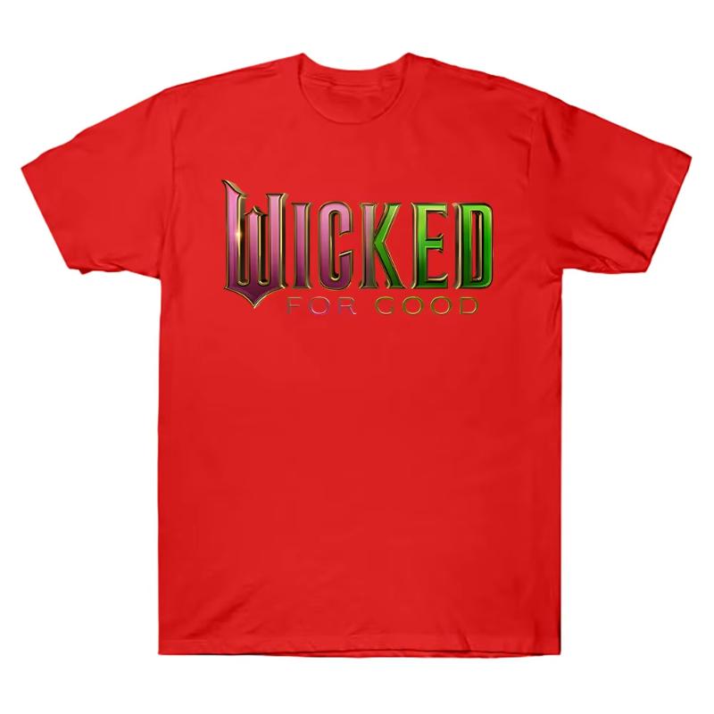Wicked for Good T Shirts Fashion Unisex Harajuku Aesthetic Tees Unisex High Quality FeUnisex Cotton Tees Shirts Y2K Graphic Clothes 4XL
Wicked for Good T Shirts Fashion Unisex Harajuku Aesthetic Tees Unisex High Quality FeUnisex Cotton Tees Shirts Y2K Graphic Clothes 4XL