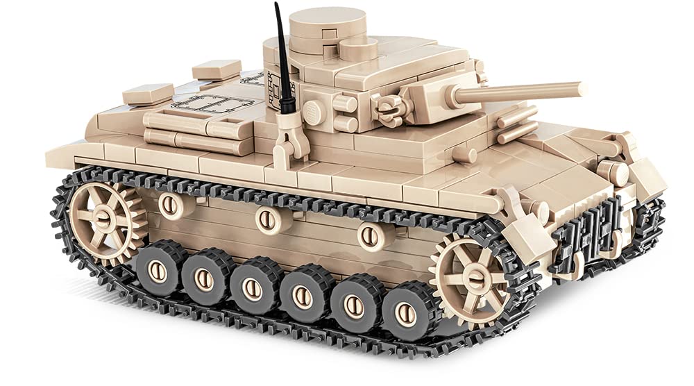 COBI Historical Collection PANZER III AUSF.J 2712 Tank Train (Germany) 1/48 Scale Military Block
COBI Historical Collection PANZER III AUSF.J 2712 Tank Train (Germany) 1/48 Scale Military Block