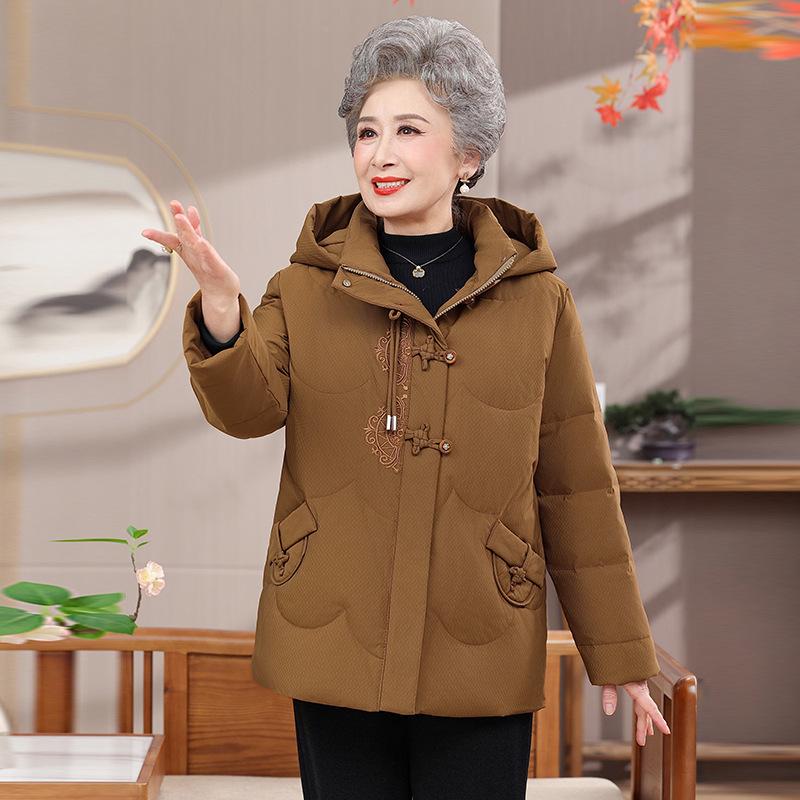 Winter 2025 Grandma Style Hooded Down Jacket for Elderly Women – Stylish Cold Protection Coat 5XL жёлтый/коричневый
Winter 2025 Grandma Style Hooded Down Jacket for Elderly Women – Stylish Cold Protection Coat 5XL жёлтый/коричневый