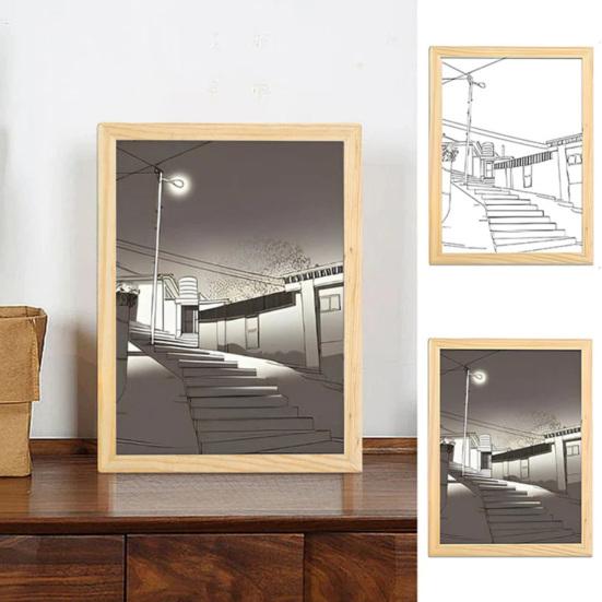 3 Colors Stepless Dimmable Light Painting USB Powered Clear Lines Seaside Room Window Bedside Glowing Painting
3 Colors Stepless Dimmable Light Painting USB Powered Clear Lines Seaside Room Window Bedside Glowing Painting
