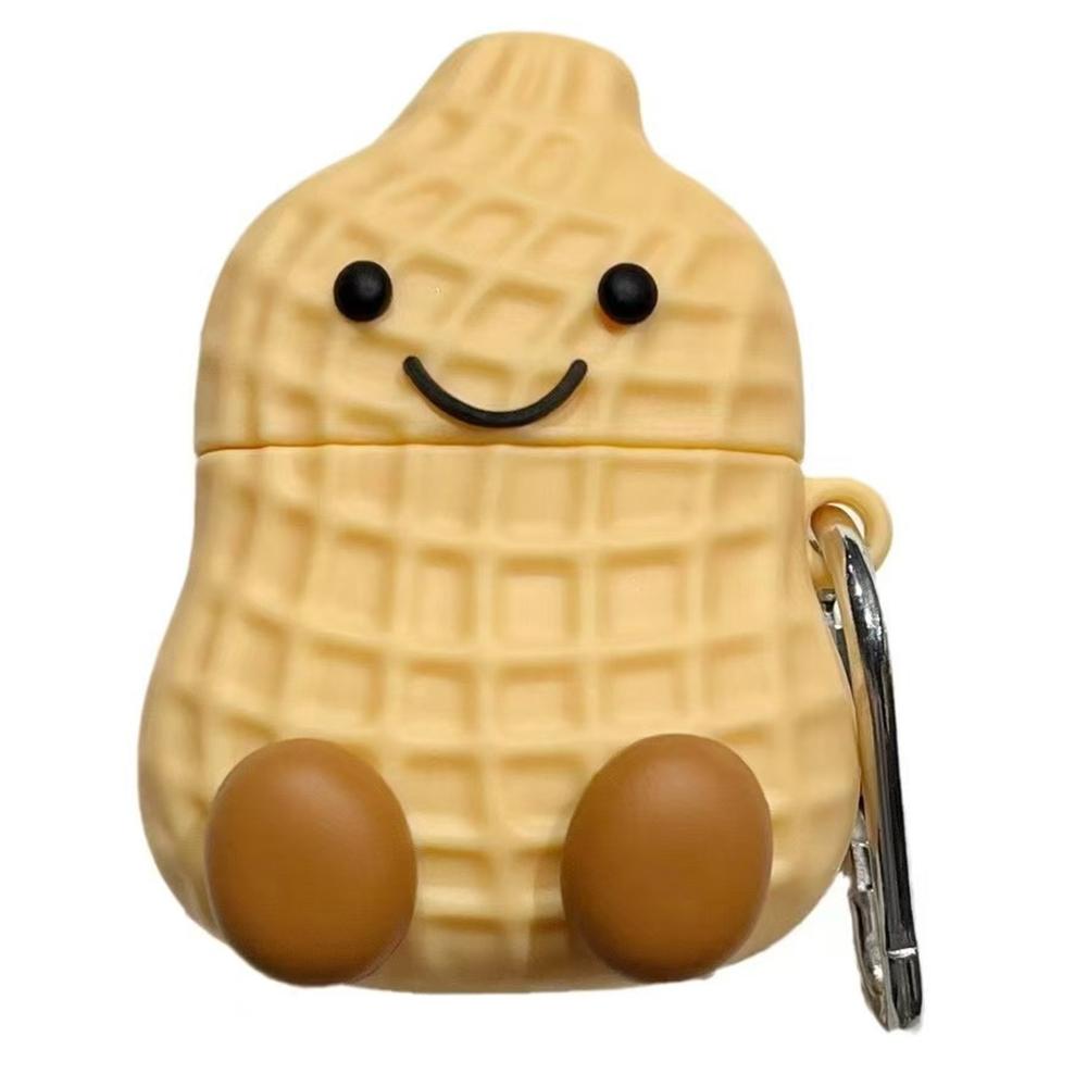Silicone Case for Apple AirPods with Wireless Charging Case (2019)/AirPods with Charging Case (2019)/(2016) Peanut Shaped Cover with Buckle
Silicone Case for Apple AirPods with Wireless Charging Case (2019)/AirPods with Charging Case (2019)/(2016) Peanut Shaped Cover with Buckle