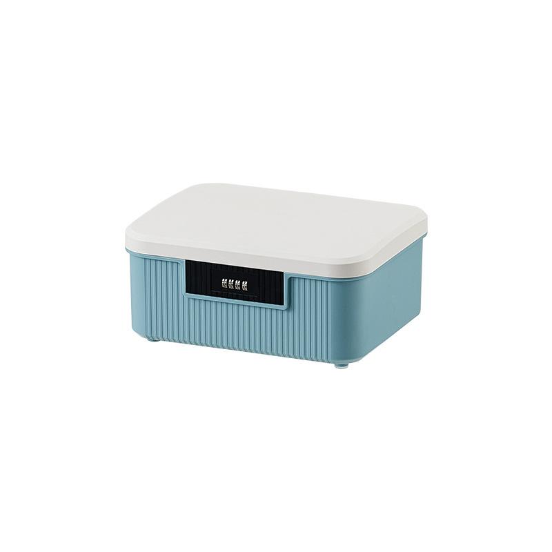Creative Locked Storage Box Household Valuables Storage Bins Bedroom Password Organize Box Modern Home Organization Accessories
Creative Locked Storage Box Household Valuables Storage Bins Bedroom Password Organize Box Modern Home Organization Accessories