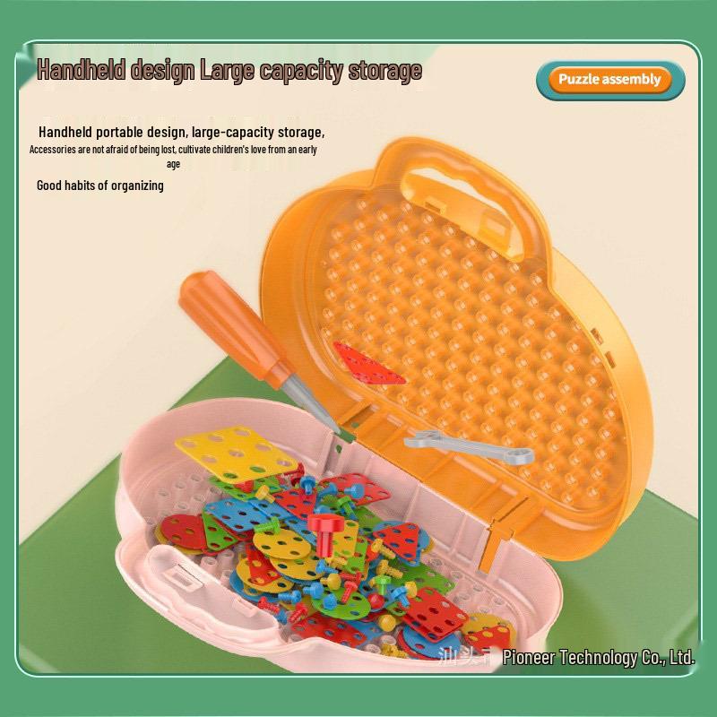 2025 Children s Educational Screw Assembly Toy with Electric Drill: Intelligence Disassembly Toolbox for Boys and Girls
2025 Children s Educational Screw Assembly Toy with Electric Drill: Intelligence Disassembly Toolbox for Boys and Girls