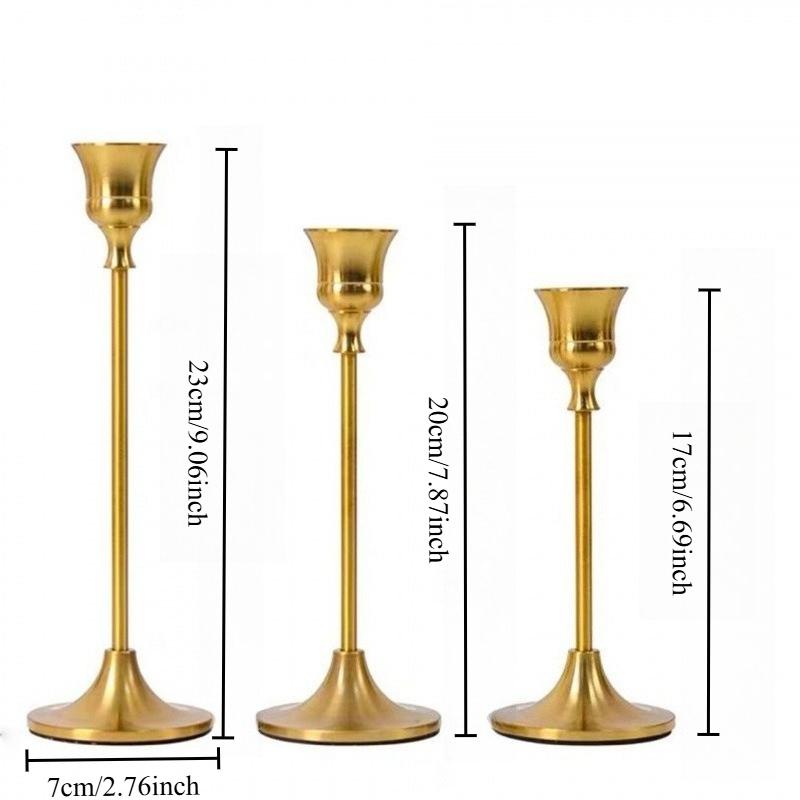 French High-end Metal Candle Holder with Single Pole Bright Surface Candle Stand with Anti Slip Pad for Wedding Party Decoration медный
French High-end Metal Candle Holder with Single Pole Bright Surface Candle Stand with Anti Slip Pad for Wedding Party Decoration медный