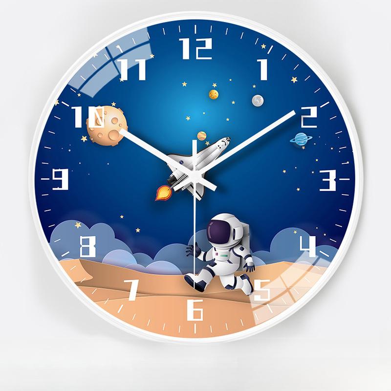 12-inch 30cm creative space automatic timing radio clock children cartoon bedroom mute clock wall clock
12-inch 30cm creative space automatic timing radio clock children cartoon bedroom mute clock wall clock