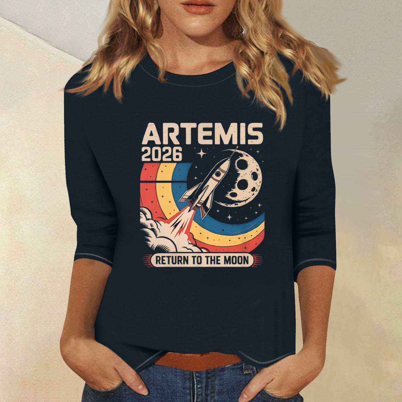 Women s Casual 3/4 Sleeve Printed Round Neck T-Shirt Lightweight Soft Fabric Comfortable Fit Stylish Design Suitable for Everyday Wear XXL тёмно-синий
Women s Casual 3/4 Sleeve Printed Round Neck T-Shirt Lightweight Soft Fabric Comfortable Fit Stylish Design Suitable for Everyday Wear XXL тёмно-синий