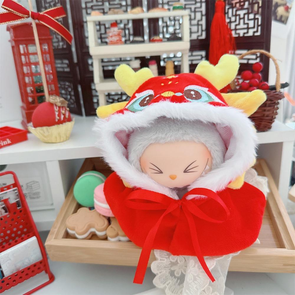 Plush Shawl Sitting Party Labubu Doll Clothes New Year Cloak 17cm Plush Doll s Clothes Girl Gift червоний
Plush Shawl Sitting Party Labubu Doll Clothes New Year Cloak 17cm Plush Doll s Clothes Girl Gift червоний