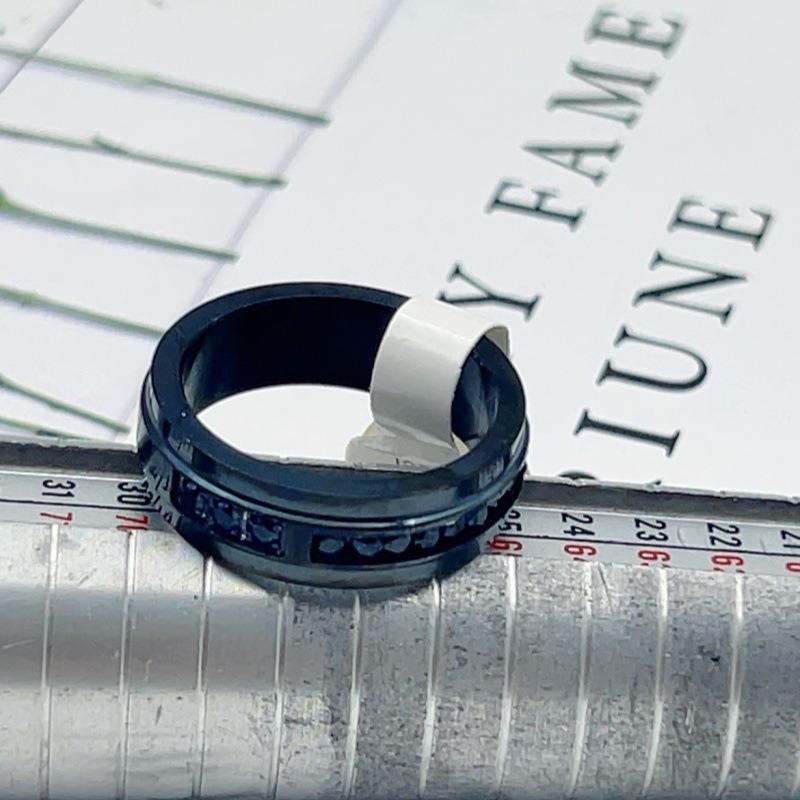 Titanium Steel Blue Zircon Eternity Band Ring for Men Black Plated Statement Zircon Daily Wear Wedding Promise Gift for Him 9
Titanium Steel Blue Zircon Eternity Band Ring for Men Black Plated Statement Zircon Daily Wear Wedding Promise Gift for Him 9