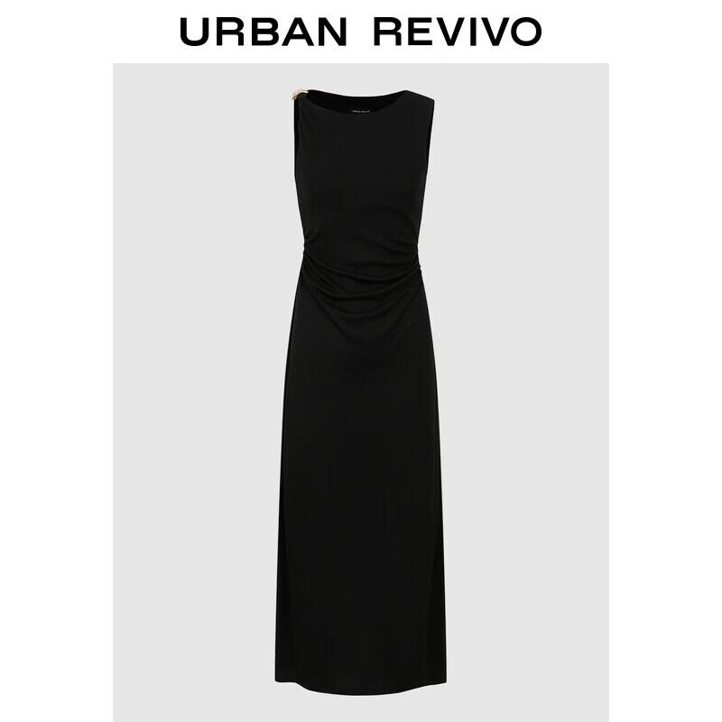 UR2026 Asymmetric Gold Buckle Shirred Midi Dress XL
UR2026 Asymmetric Gold Buckle Shirred Midi Dress XL