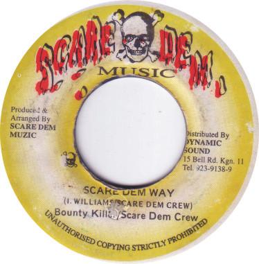 7inch Record BOUNTY KILLER & SCARE DEM CREW - Scare Dem Way NONE Scare Dem Muzic Jamaica Reggae, Ska & Dub Used
7inch Record BOUNTY KILLER & SCARE DEM CREW - Scare Dem Way NONE Scare Dem Muzic Jamaica Reggae, Ska & Dub Used