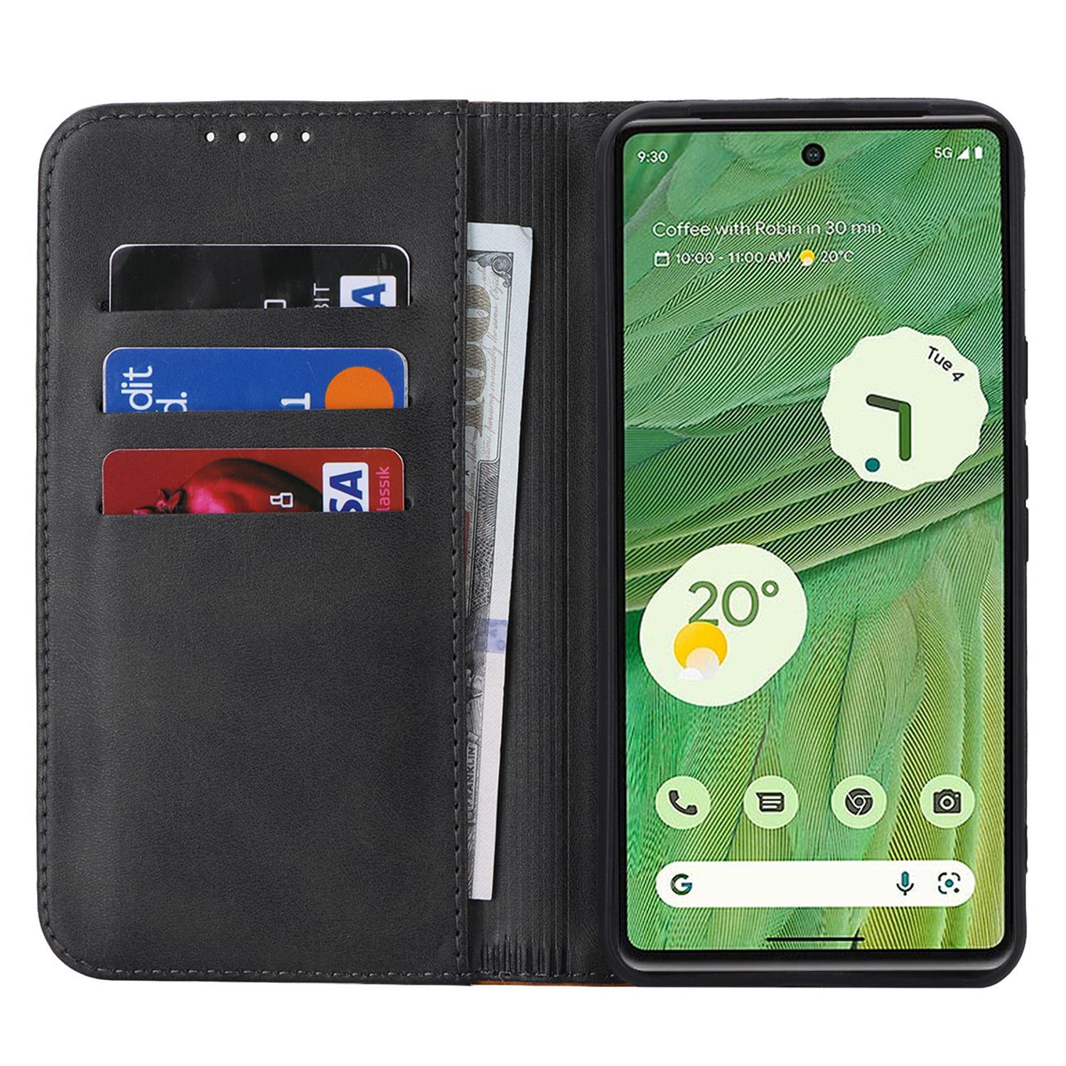 For Google Pixel 8 Pro PU Leather Wallet Phone Case Bi-color Splicing Anti-drop Stand Cover Yellow+Brown
For Google Pixel 8 Pro PU Leather Wallet Phone Case Bi-color Splicing Anti-drop Stand Cover Yellow+Brown