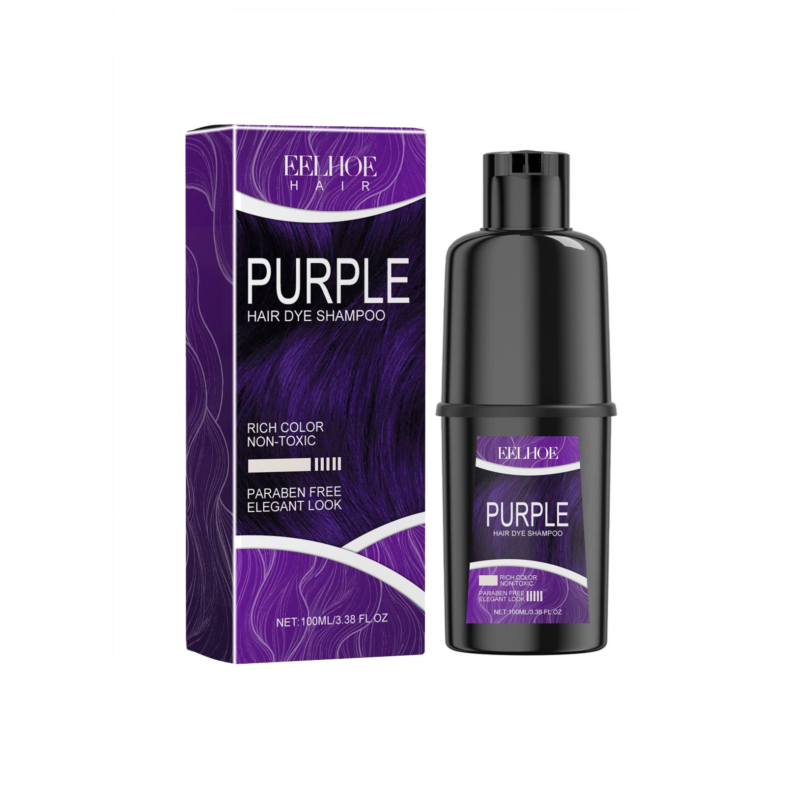 EELHOE Purple Herbal Hair Shampoo: Nourishing, Moisturizing, Color-Enhancing Cleanser.
EELHOE Purple Herbal Hair Shampoo: Nourishing, Moisturizing, Color-Enhancing Cleanser.
