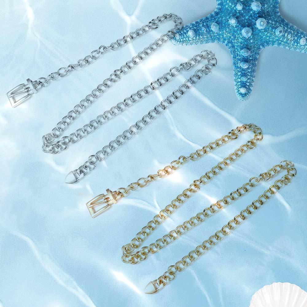 Тонкий простой летний модный женский цинковый сплав ювелирные изделия аксессуар длинный пряжка поясная цепочка металлический пояс