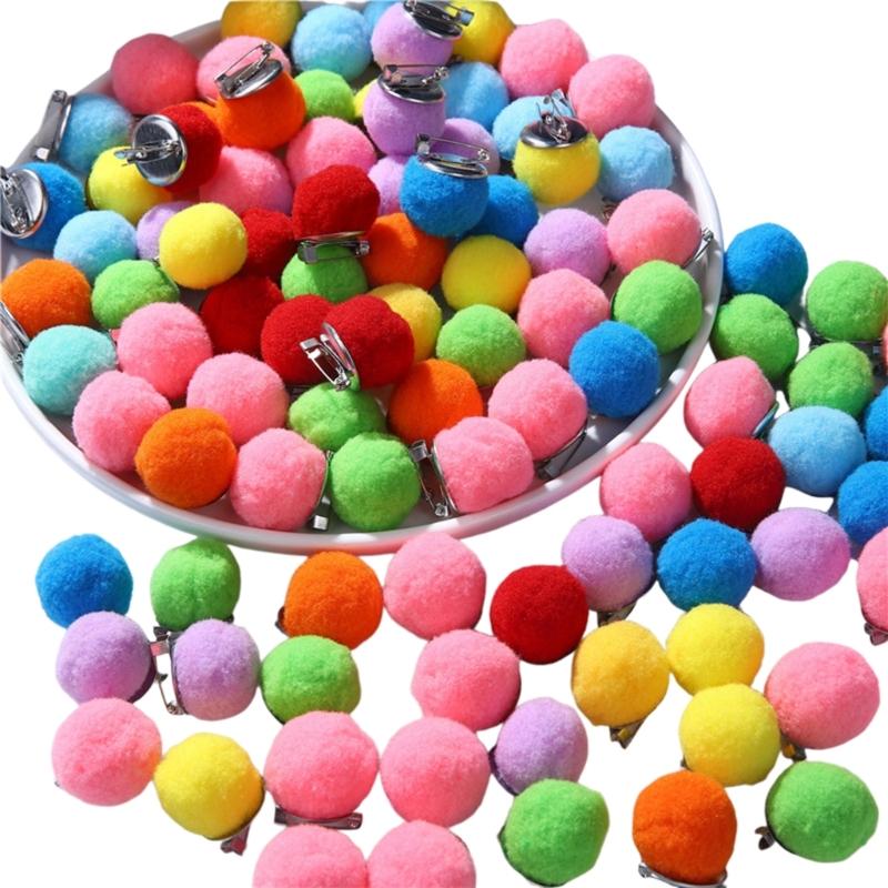 10Pcs Colorful Pompoms Pin Plush Balls Safety Pin Curtain Decoration Accessories For Halloween Wedding Party Decoration 1
10Pcs Colorful Pompoms Pin Plush Balls Safety Pin Curtain Decoration Accessories For Halloween Wedding Party Decoration 1