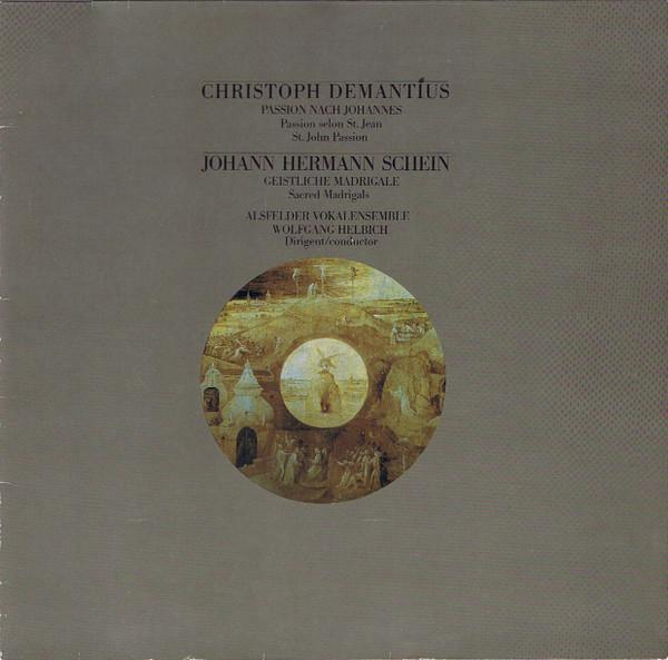 LP Record ALSFELDER VOKALENSEMBLE WOLFGANG H Christoph Demantius Passion Nach J AMS3545 SCHWANN MUSICA 1985 Germany Classical Used
LP Record ALSFELDER VOKALENSEMBLE WOLFGANG H Christoph Demantius Passion Nach J AMS3545 SCHWANN MUSICA 1985 Germany Classical Used