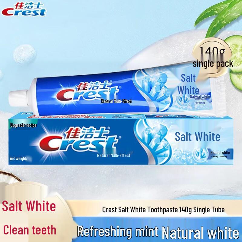Зубная паста Crest Salt White Мультиэффект
Зубная паста Crest Salt White Мультиэффект