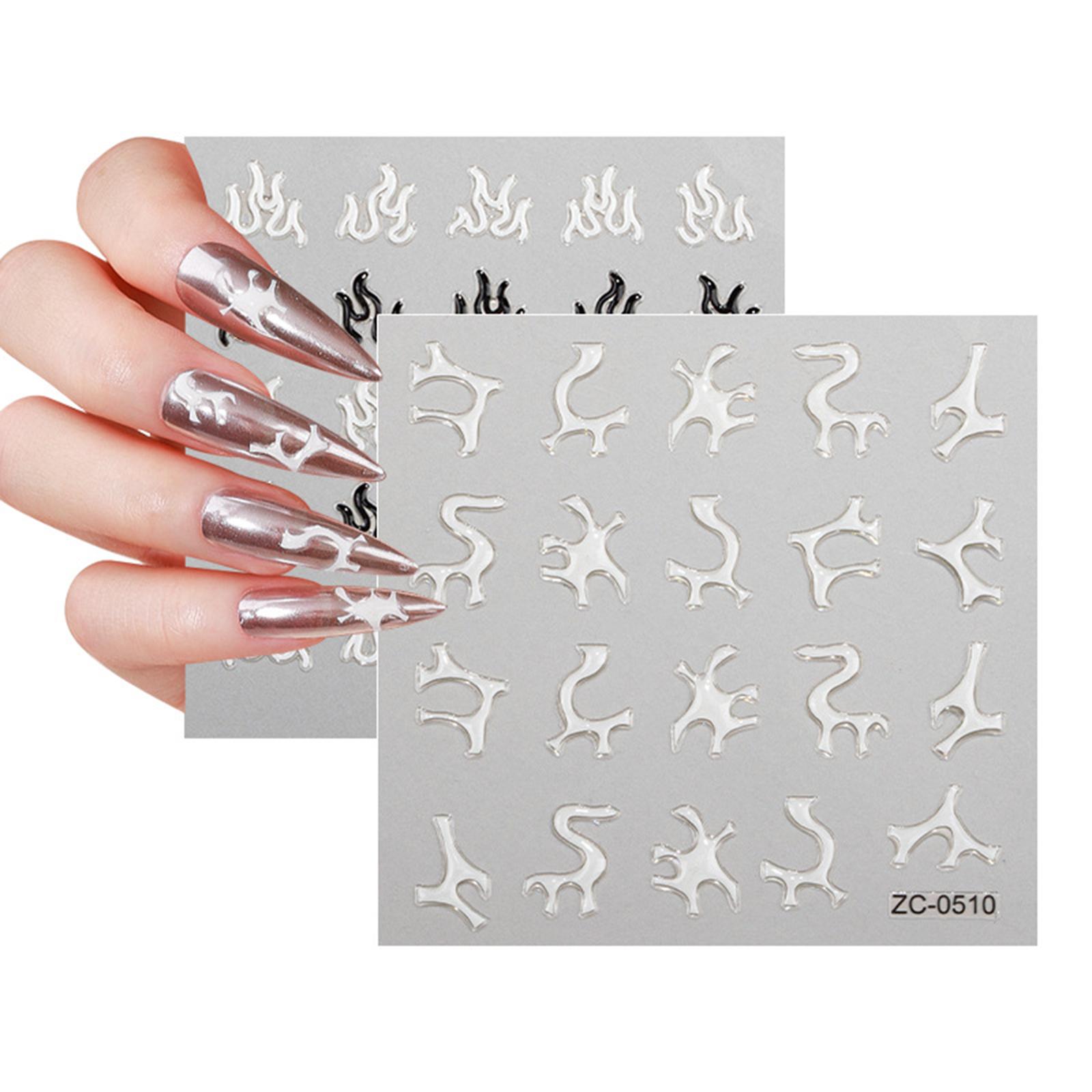 4 Sheet Cartoon Nail Stickers 5D Bronzing Relief Nail Decals Nail Decorations Manicure Decal Adheisve DIY Sticker
4 Sheet Cartoon Nail Stickers 5D Bronzing Relief Nail Decals Nail Decorations Manicure Decal Adheisve DIY Sticker