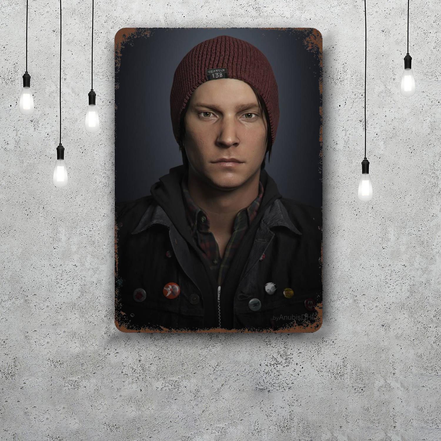 InFamous Second Son Funny Bar Metal Sign Retro Plaque Vintage Sign Alcohol Drinker Pub Club Kitchen Wall Decoration 20x30cm(7.8x11.8inch)
InFamous Second Son Funny Bar Metal Sign Retro Plaque Vintage Sign Alcohol Drinker Pub Club Kitchen Wall Decoration 20x30cm(7.8x11.8inch)