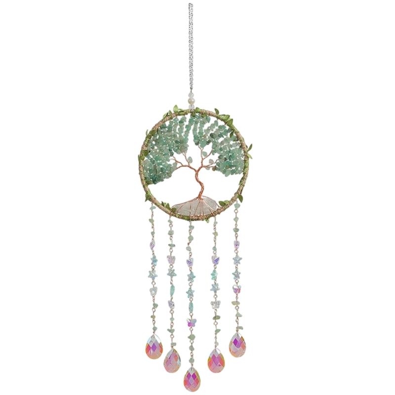 Artisanal Craft Crystal Beads Tree Dreamcatchers With Metal Wire Windchimes Spiritual Home Decoration For Bedroom
Artisanal Craft Crystal Beads Tree Dreamcatchers With Metal Wire Windchimes Spiritual Home Decoration For Bedroom