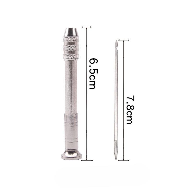 Sewing Kit Replaceable Needle with Awl Handle Set DIY Leathercraft Shoes Repair Tools Punch Stitching Needles 1PC Rod +1 PC needle
Sewing Kit Replaceable Needle with Awl Handle Set DIY Leathercraft Shoes Repair Tools Punch Stitching Needles 1PC Rod +1 PC needle