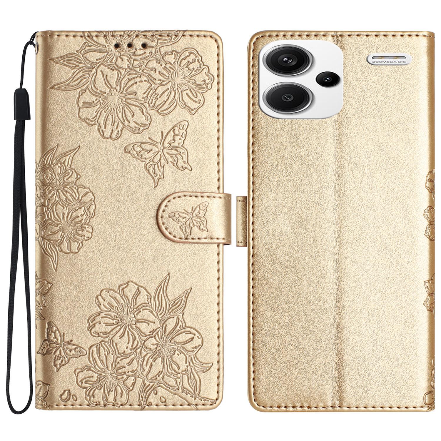 For Xiaomi Redmi Note 13 Pro+ 5G Case Butterfly Flower Imprint Leather Protection Phone Cover Gold
For Xiaomi Redmi Note 13 Pro+ 5G Case Butterfly Flower Imprint Leather Protection Phone Cover Gold