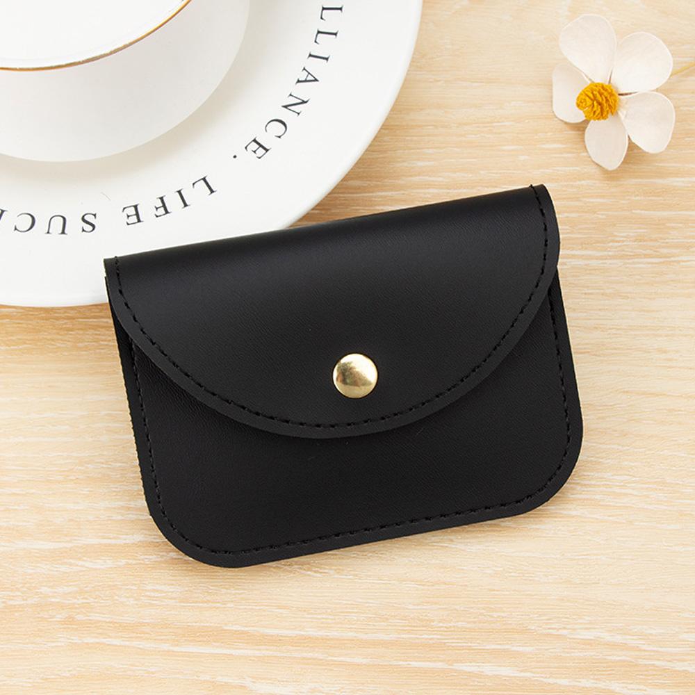 Mini Coin Purse Women PU Leather Card Holder Candy Color Small Wallet Change Pouch Snap Fastener Pocket Money Bag Key Case чёрный
Mini Coin Purse Women PU Leather Card Holder Candy Color Small Wallet Change Pouch Snap Fastener Pocket Money Bag Key Case чёрный