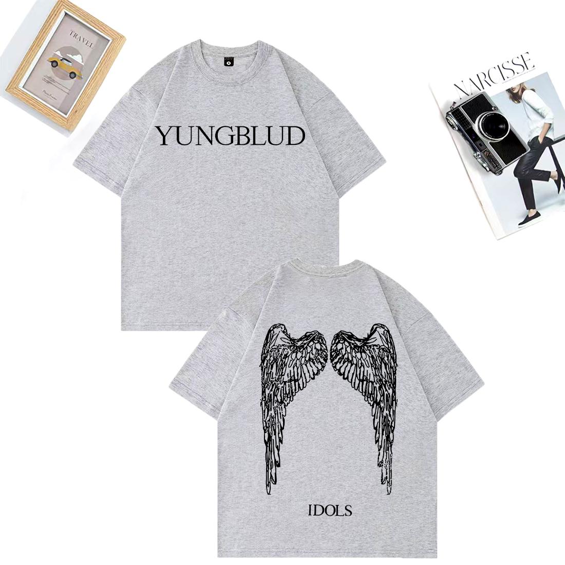 Yungblud IDOLS Wings Album Tour 2025 T Shirt Unisex WOMEN Casual Hip Hop streetwear Short Sleeve Tshirts Oversized Cotton Tshirt 4XL
Yungblud IDOLS Wings Album Tour 2025 T Shirt Unisex WOMEN Casual Hip Hop streetwear Short Sleeve Tshirts Oversized Cotton Tshirt 4XL
