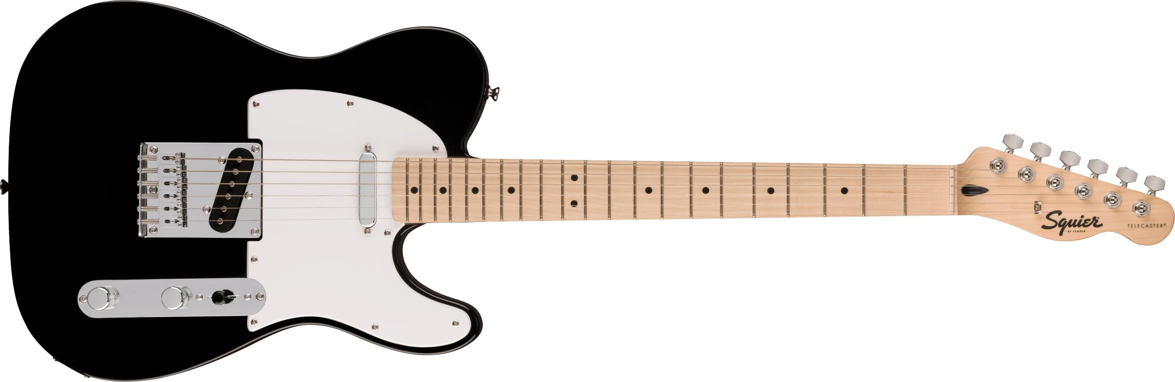 Squier by Fender Squier Sonic™ Telecaster Электрогитара, Кленовый гриф, Белый пикгард, Черный мягкий чехол в комплекте
Squier by Fender Squier Sonic™ Telecaster Электрогитара, Кленовый гриф, Белый пикгард, Черный мягкий чехол в комплекте