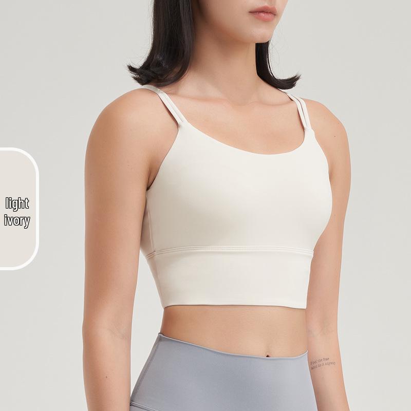 Спортивный бюстгальтер-майка для йоги с фиксированными чашками и двойными бретелями, ощущение обнажённости XL
Спортивный бюстгальтер-майка для йоги с фиксированными чашками и двойными бретелями, ощущение обнажённости XL