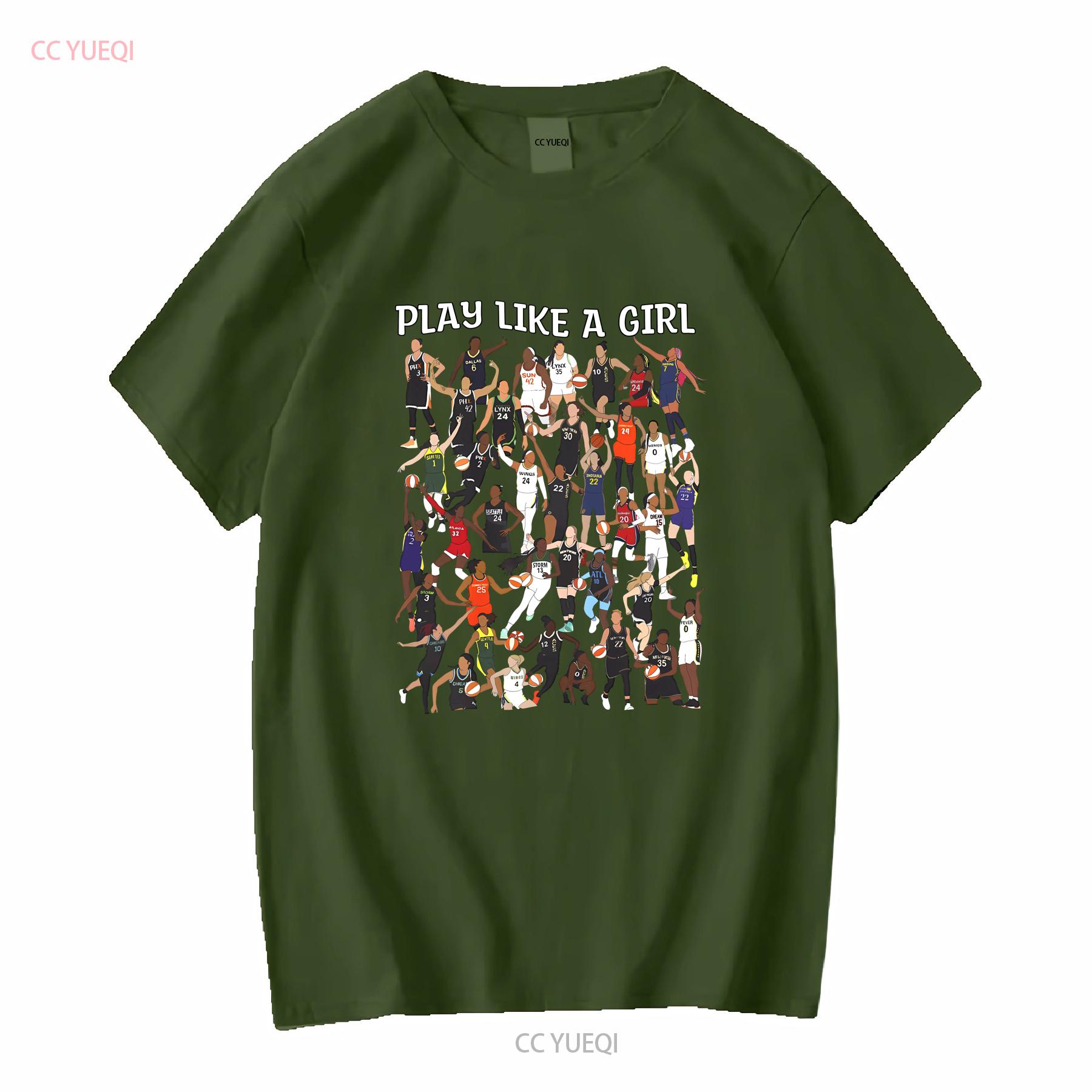 Play Like A Girl WNBA players Jersey T Shirt long or short sleeves vintage Washed Soft Comfortable Versatile homme Stylish M
Play Like A Girl WNBA players Jersey T Shirt long or short sleeves vintage Washed Soft Comfortable Versatile homme Stylish M