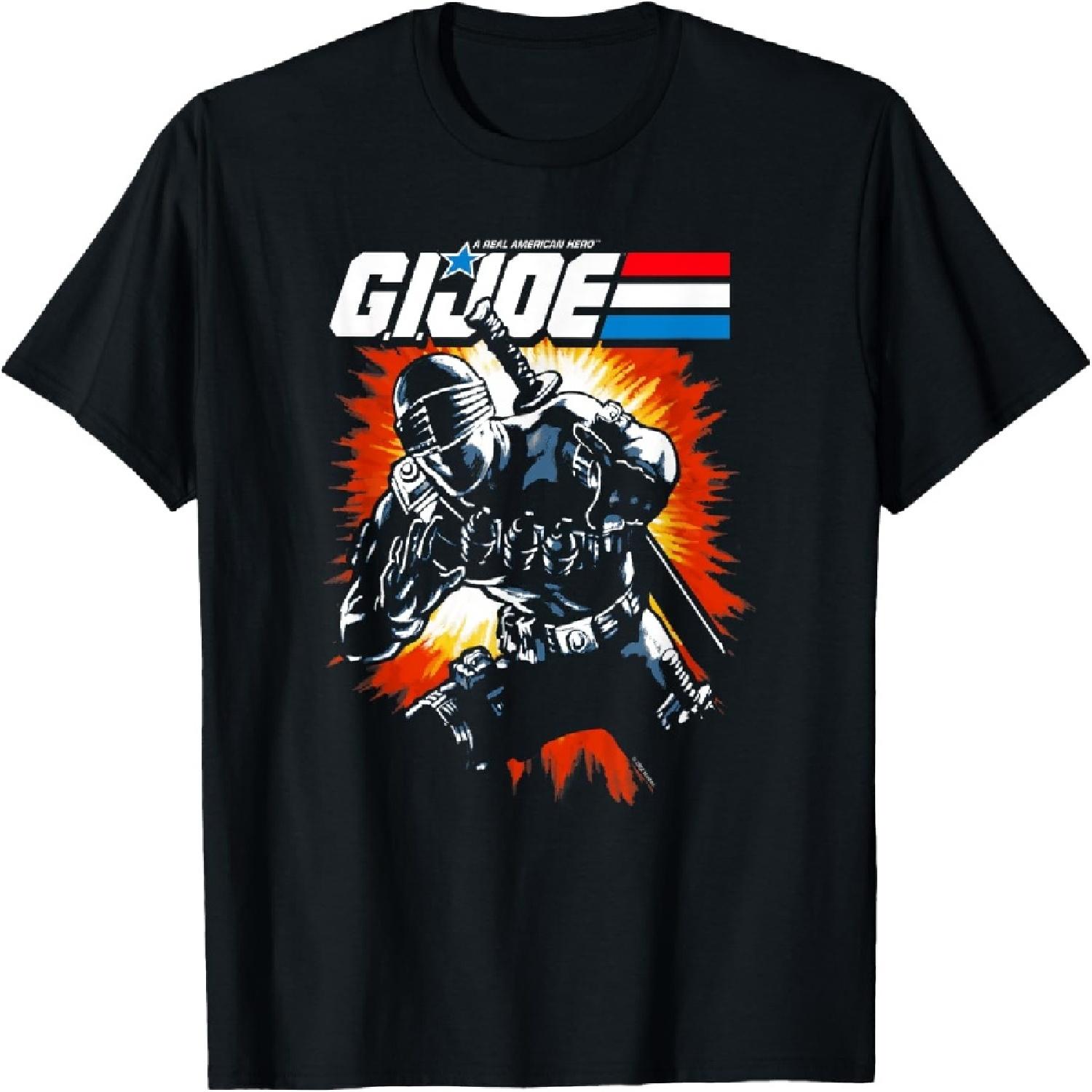 G.I. Joe A Real American Hero Snake Eyes Action Poster T-Shirt XXXXXL чорний
G.I. Joe A Real American Hero Snake Eyes Action Poster T-Shirt XXXXXL чорний