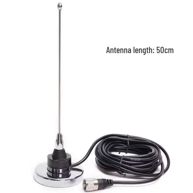 NC-465M Dual-Band UV Vehicle-Mounted Base Station Antenna with High Gain, 50cm RG58U Walkie-Talkie Feeder. Other
NC-465M Dual-Band UV Vehicle-Mounted Base Station Antenna with High Gain, 50cm RG58U Walkie-Talkie Feeder. Other