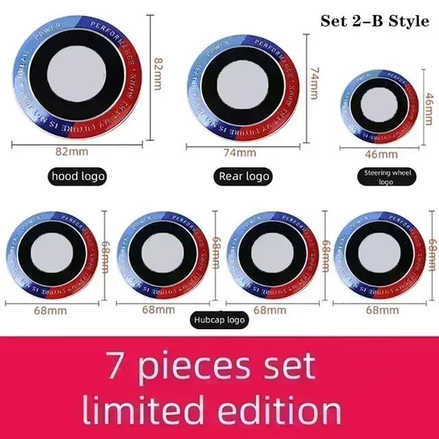 2025New 7Pcs/lot Car 50th Anniversary Logo For BMW G30 G31 G38 G11G12 G20 G28 F10 F48 F49 G01 F20 F21 F22 Wheel Rim Decoration C
2025New 7Pcs/lot Car 50th Anniversary Logo For BMW G30 G31 G38 G11G12 G20 G28 F10 F48 F49 G01 F20 F21 F22 Wheel Rim Decoration C