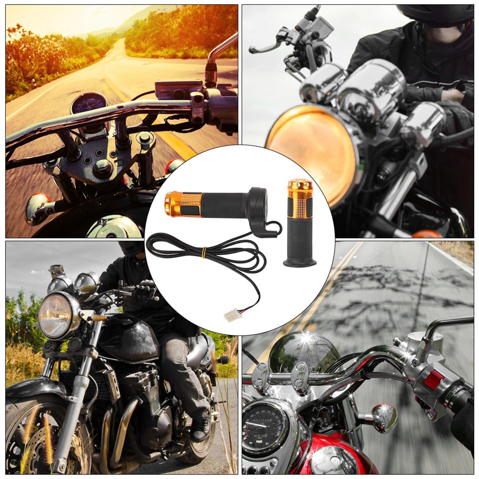 1 Pair Universal Electric Scooter Turn Handle Grip Throttle Left Right Replacement 1.45M Cable
1 Pair Universal Electric Scooter Turn Handle Grip Throttle Left Right Replacement 1.45M Cable