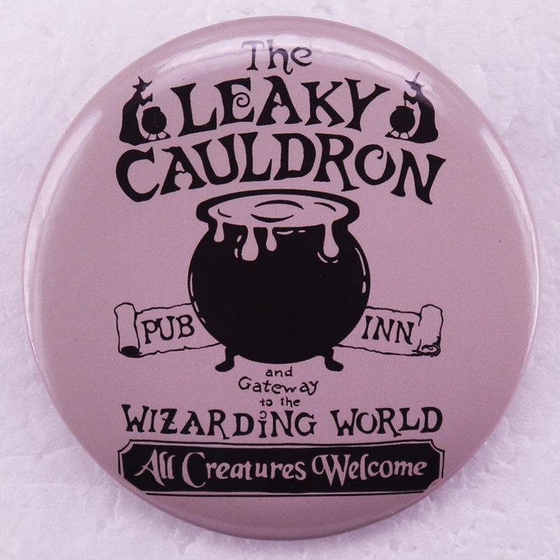 Leaky Pot Tinplate Badge Pin
Leaky Pot Tinplate Badge Pin