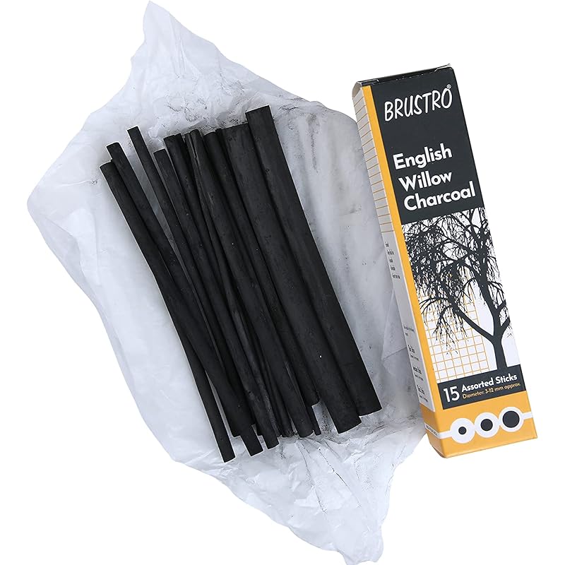Brustro English Willow Charcoal Assorted (15 Sticks) Combo
Brustro English Willow Charcoal Assorted (15 Sticks) Combo