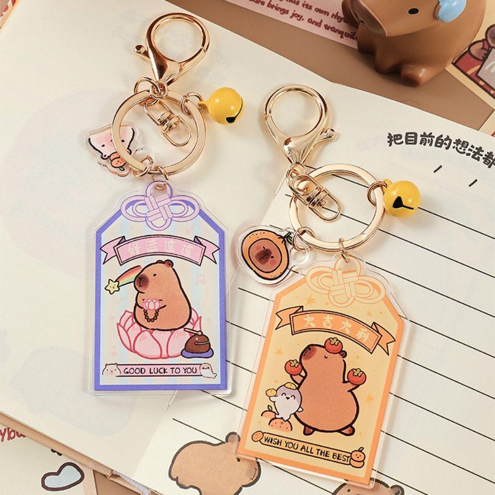 Kawaii OMaMoRi Подвеска Капибара Капибара Акриловый брелок Капибара Подвесной аксессуар C
Kawaii OMaMoRi Подвеска Капибара Капибара Акриловый брелок Капибара Подвесной аксессуар C