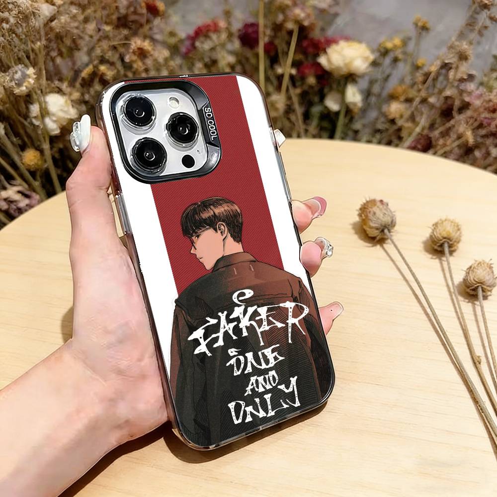 T1 Faker Phone Case For iPhone 17,16,15,14,13,12,11 Plus,Pro Max,XS,Colorful Silver Phone case Funda Cover iPhone16e
T1 Faker Phone Case For iPhone 17,16,15,14,13,12,11 Plus,Pro Max,XS,Colorful Silver Phone case Funda Cover iPhone16e