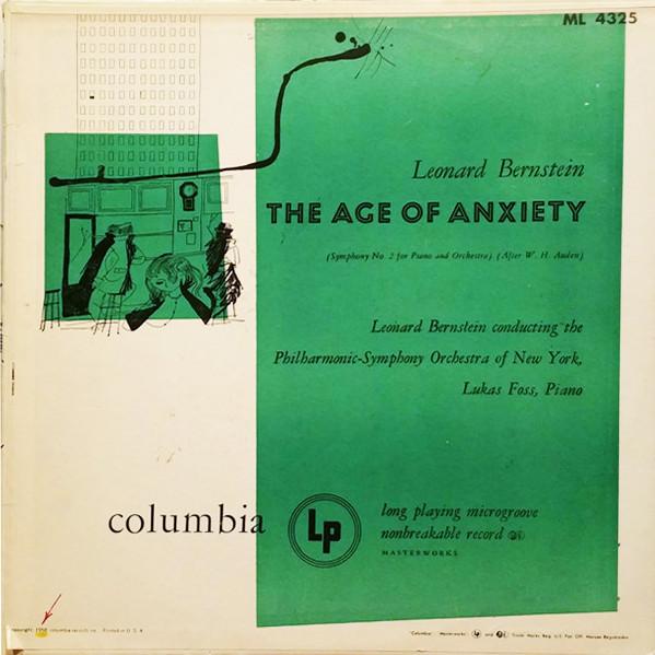 LP Record PHILHARMONICSYMPHONY ORCHESTRA OF Leonard Bernstein Age Of Anxiety S ML4325 COLUMBIA MASTE US Classical Used
LP Record PHILHARMONICSYMPHONY ORCHESTRA OF Leonard Bernstein Age Of Anxiety S ML4325 COLUMBIA MASTE US Classical Used