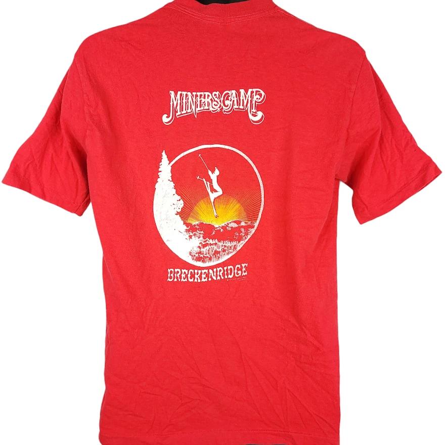 Vintage Ski Breckenridge 100% Cotton T-shirt Mens Tees Top Mens Size Medium 80s Miners Camp Ski Resort USA 4XL
Vintage Ski Breckenridge 100% Cotton T-shirt Mens Tees Top Mens Size Medium 80s Miners Camp Ski Resort USA 4XL