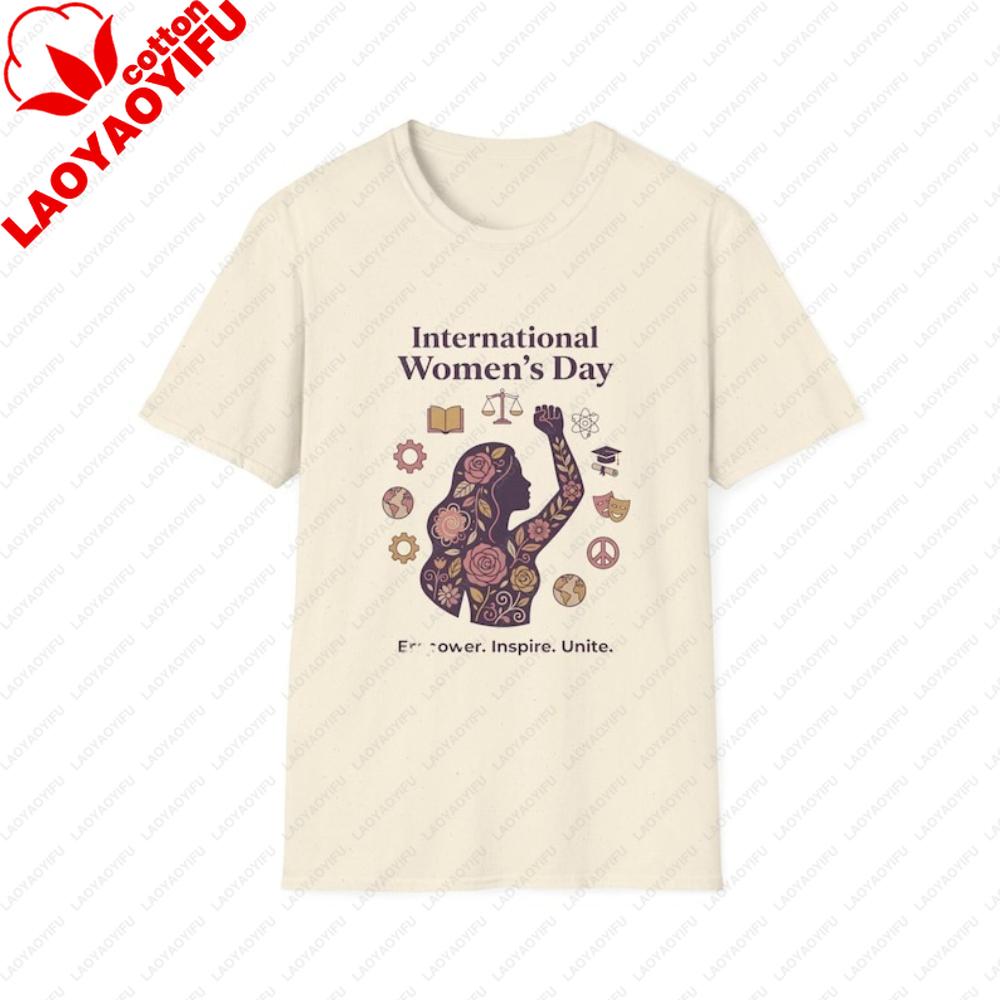 International Womens Day Shirt Feminist Art Women EmpowerUnisext Tee March 8 Gift for Her Shirt Women Fashion Casual Cotton Tops S
International Womens Day Shirt Feminist Art Women EmpowerUnisext Tee March 8 Gift for Her Shirt Women Fashion Casual Cotton Tops S