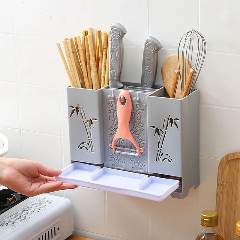 Wall Mounted Chopstick Holder Kitchen Ganizer Plastic Drainer No Punching Basket Straws Cutlery Rests Dishwasher Safe Storage B
Wall Mounted Chopstick Holder Kitchen Ganizer Plastic Drainer No Punching Basket Straws Cutlery Rests Dishwasher Safe Storage B