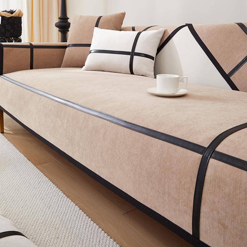 Light Luxury High-Grade Sofa Cushion Four Seasons Universal Leather Sofa Cover Non-Slip Backrest Cover Towel Cushion 70*70cm
Light Luxury High-Grade Sofa Cushion Four Seasons Universal Leather Sofa Cover Non-Slip Backrest Cover Towel Cushion 70*70cm