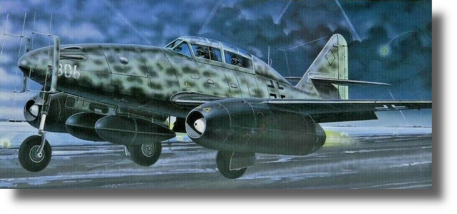 SEMAR 1/72 German Messerschmitt Me262B-1a/U1 Night Fighter High-Tech Plastic Model Kit SME72884
SEMAR 1/72 German Messerschmitt Me262B-1a/U1 Night Fighter High-Tech Plastic Model Kit SME72884