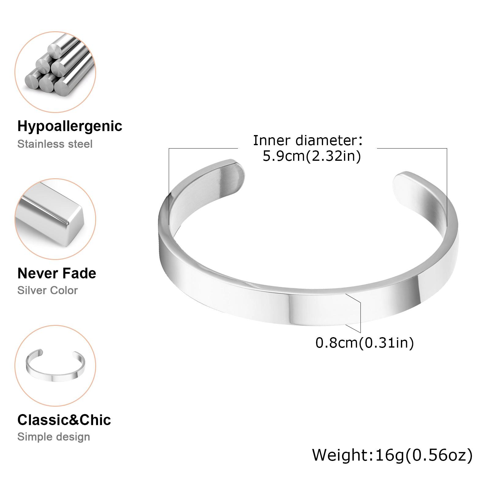 Stainless Steel ID Medical Bracelets with Medical LOGO, Autism Bracelets, Jewelry Gifts
Stainless Steel ID Medical Bracelets with Medical LOGO, Autism Bracelets, Jewelry Gifts