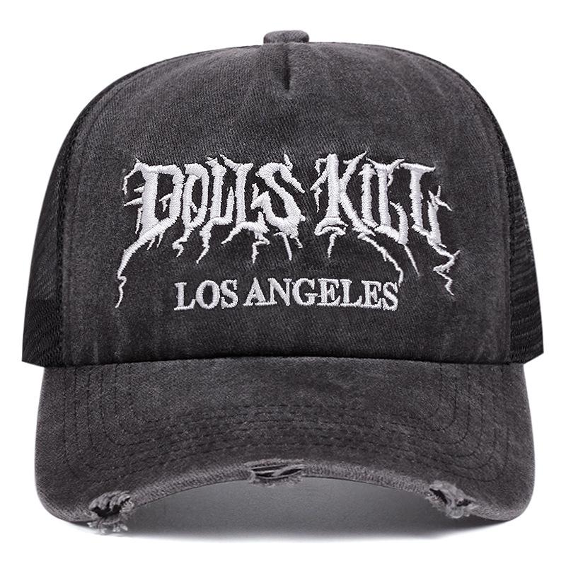 1pc Retro washed Gothic baseball caps Net Snapback Caps Hip-hop Hats Summer Outdoor Adjustable Cowboy unisex Sunscreen Hat Adjustable
1pc Retro washed Gothic baseball caps Net Snapback Caps Hip-hop Hats Summer Outdoor Adjustable Cowboy unisex Sunscreen Hat Adjustable