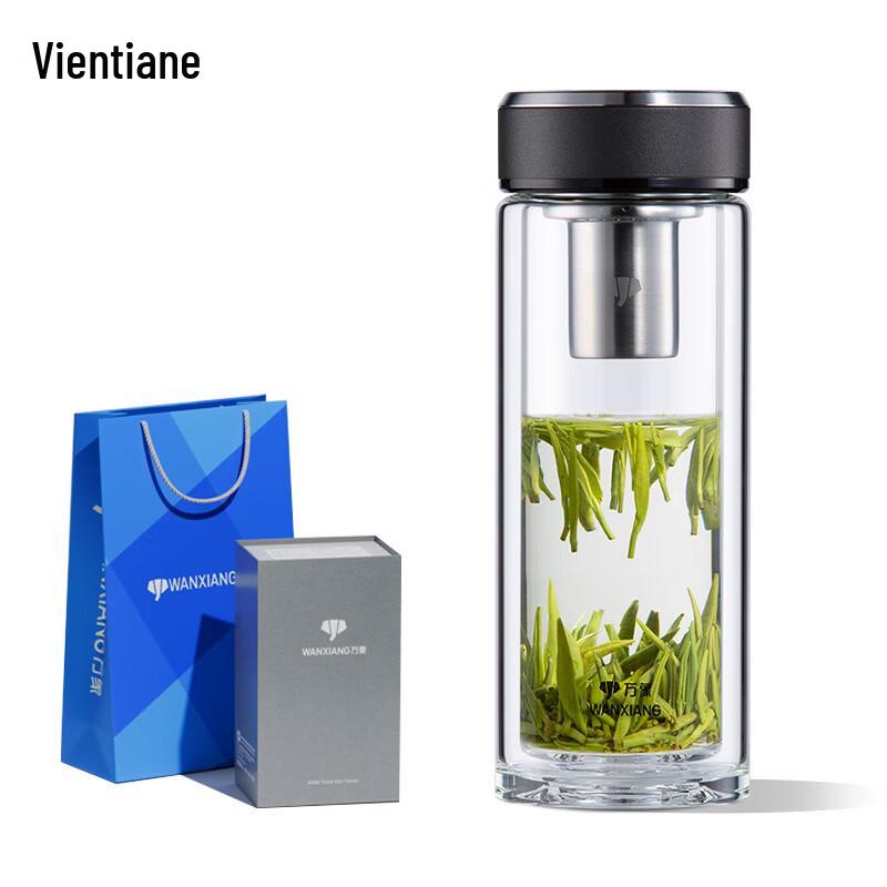 Wanerxiang Double-Layer Glass Tea Infuser Bottle
Wanerxiang Double-Layer Glass Tea Infuser Bottle