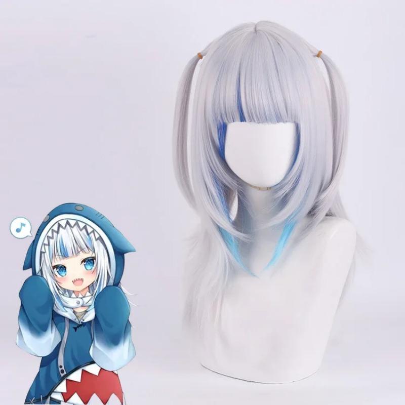 VTuber Hololive Hololive Gawr Gura Косплей Парик Hololive Английский Косплей Волосы Gawr Gura головной убор Peruca Реквизит для взрослых 55CM серый
VTuber Hololive Hololive Gawr Gura Косплей Парик Hololive Английский Косплей Волосы Gawr Gura головной убор Peruca Реквизит для взрослых 55CM серый