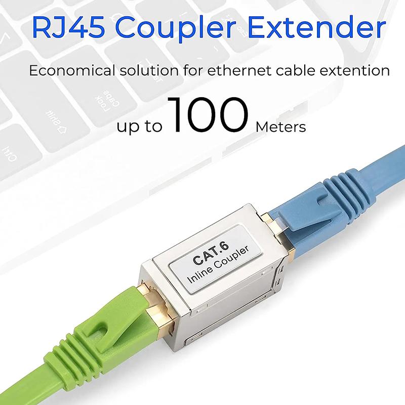 1 шт. Екранований Cat 6A Rj45 вбудовані з’єднувачі «Жінка-жінка» Ethernet-з’єднувач Rj45 для кабелів Cat6/Cat6A Ethernet
1 шт. Екранований Cat 6A Rj45 вбудовані з’єднувачі «Жінка-жінка» Ethernet-з’єднувач Rj45 для кабелів Cat6/Cat6A Ethernet